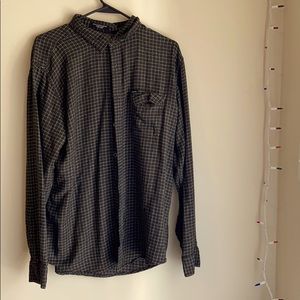 Flannel Button Down Shirt